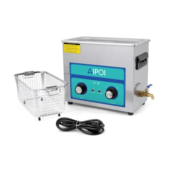 AIPOI Ultraäänipesuri, 35W Teho, Useita Kapasiteetteja,6.5L, EU