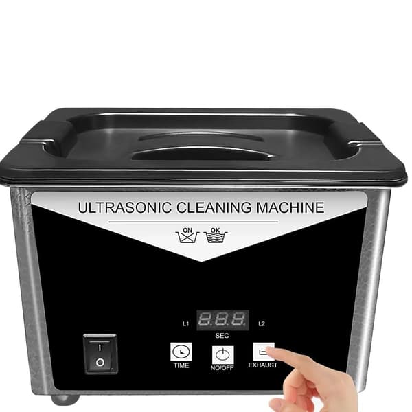 Ultraljudsrengörare, 0,8L kapacitet, 40KHZ frekvens, användarvänlig design