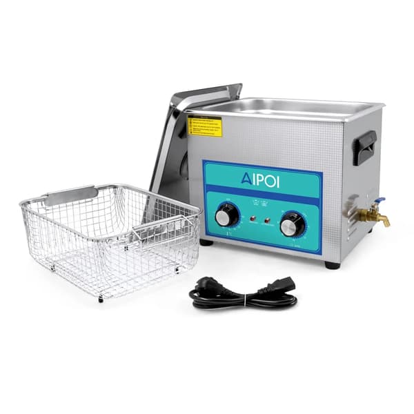 AIPOI Ultraäänipesuri, 35W Teho, Useita Kapasiteetteja,10L, EU