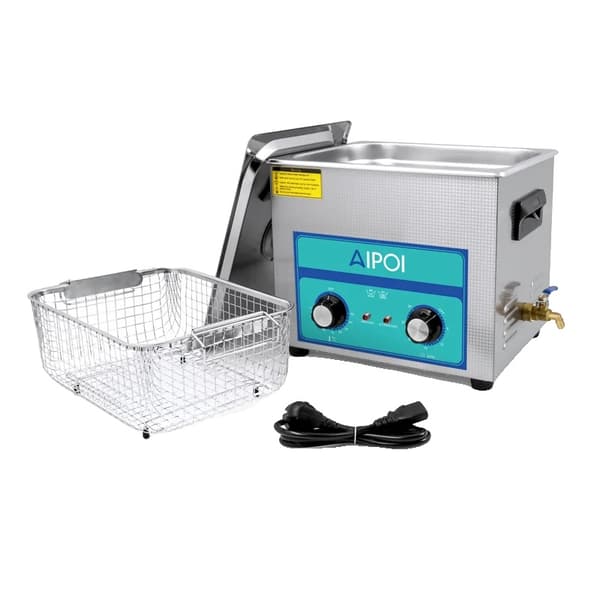 AIPOI Ultraäänipesuri, 35W Teho, Useita Kapasiteetteja,10L, EU