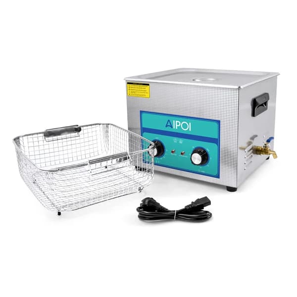 AIPOI Ultrasonic Rengøringsmiddel, 35W Effekt, Flere Kapaciteter,15L, EU