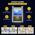 Miniatyrbillede 3 af 4: Ultralydsrenser 800 ml, 40 kHz frekvens, LED-display