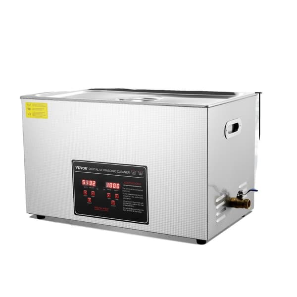 VEVOR Ultrasonic Rengøringsmiddel, 30L Kapacitet, Høj Ultralydseffekt, Digital Kontrol,30L