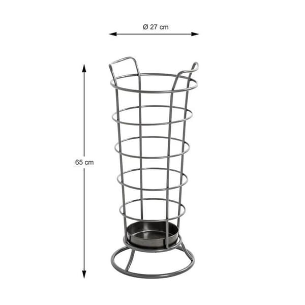 Designerparaplyställ "Rondo" 65cm Antracit