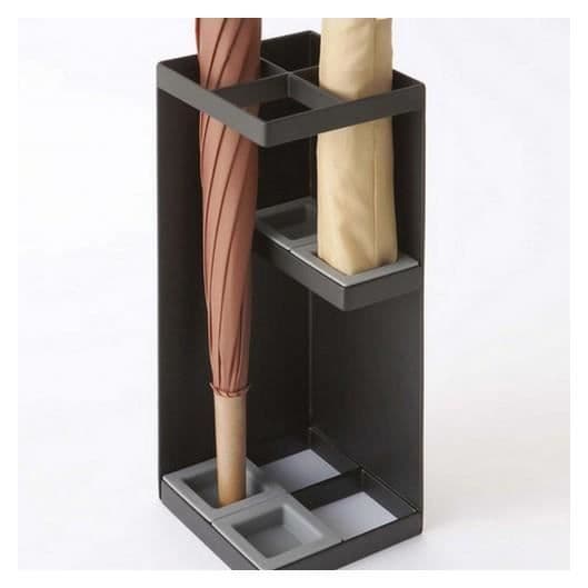 Paraplyställ - Yamazaki - Svart design - Cylindrisk - 11x11x33 cm - Modern