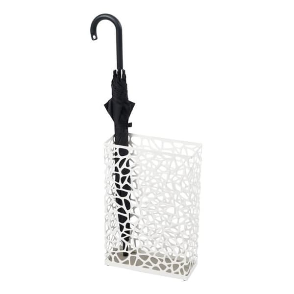 YAMAZAKI - Stora paraplyställ L30 cm - NEST - Vit-Vit