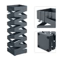 Miniatyrbillede 8 af 8: Paraply Box - Square - Metal - Anthracite