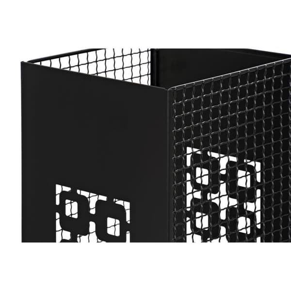 paraplystativ 19 x 19 x 47,5 cm svart grå metallloft (2 enheter)