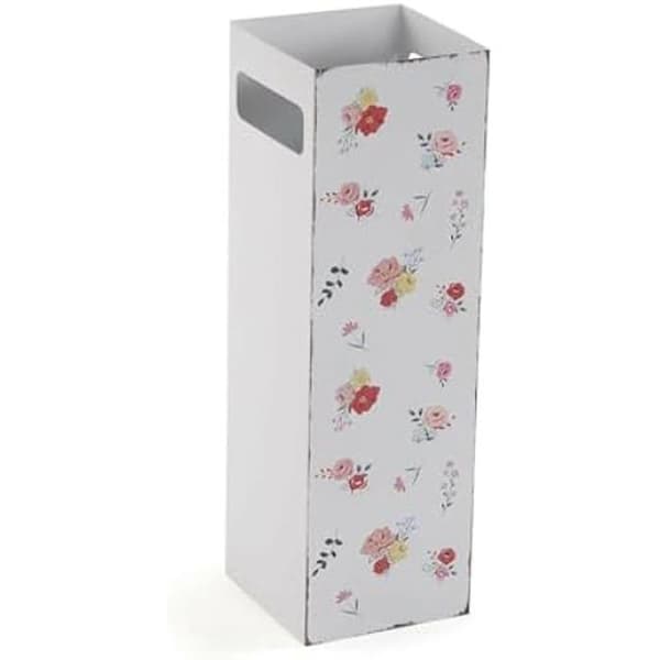 Paraplyställ - Versa - Rosor - Flerfärgad - 17 x 17 x 50,5 cm - Cylindrisk