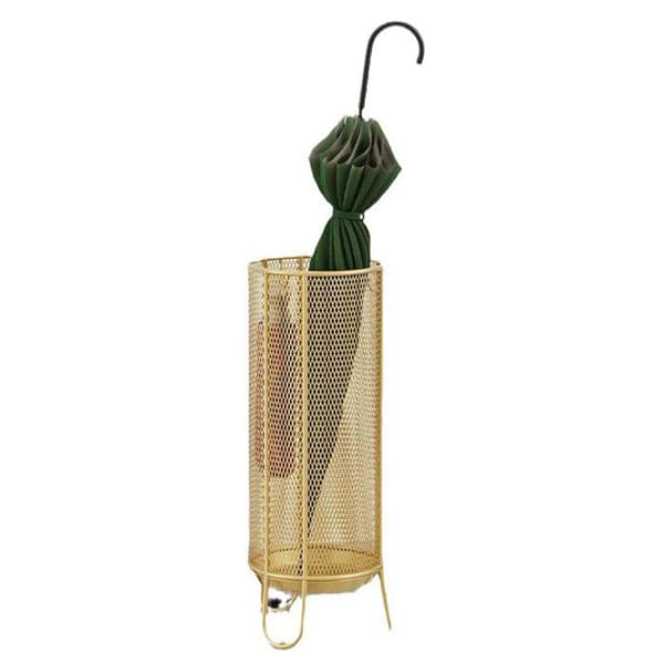 Paraplyställ - TD® - 21*51cm - Guldmetall - Modern design - Antirost