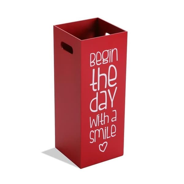 Paraplyställ - Versa - Fluor - MDF-trä - Röd - 53 x 21 x 21 cm