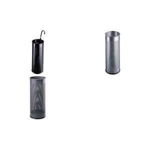 Paraplyställ - DURABLE - 3350-01 - Metall - Rund - Svart - 28,5 liter