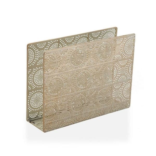 Tidningsställ Versa Gyllene Metall (10,2 x 30,5 x 40 cm)