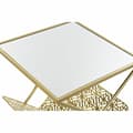 Pikkukuva 4 / 4: Lehtiteline DKD Home Decor Kullattu Metalli Peili 45 x 45 x 55 cm