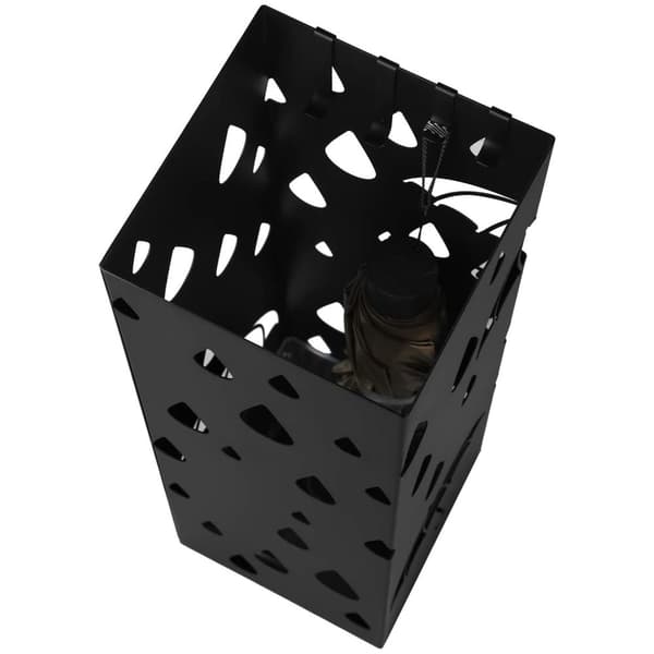 Paraplystativ - paraplyholder - 15,5 x 49 cm - drop - sort