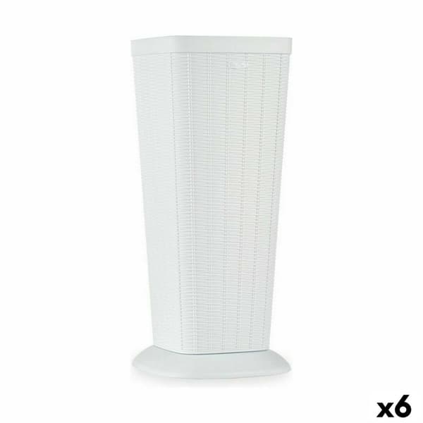 Paraplyställ Stefanplast Elegance Vit Plast 25 x 57 x 25 cm (6 antal)