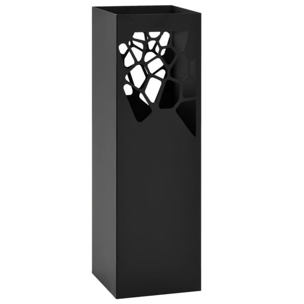 The Living Store paraplystativ sten stål sort -  Paraplyholdere & –stativer