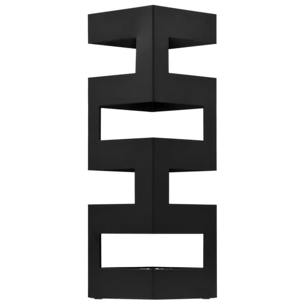 Sateenvarjoteline tetris teräs musta - Sateenvarjoteline - Sateenvarjotelineet - Home & Living