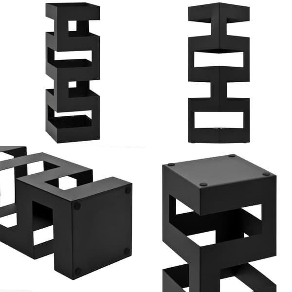 Paraplystativ tetris stål sort - Paraplystativ - Paraplystativer - Home & Living
