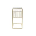 Miniatyrbillede 4 af 5: Tidsskriftholder DKD Home Decor Gylden Metal Spejl 48 x 35 x 71 cm