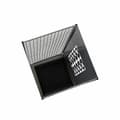 Pikkukuva 2 / 3: Sateenvarjoteline DKD Home Decor 19 x 19 x 47,5 cm Musta Harmaa Metalli Loft (2 osaa)