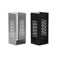 Pikkukuva 1 / 3: Sateenvarjoteline DKD Home Decor 19 x 19 x 47,5 cm Musta Harmaa Metalli Loft (2 osaa)
