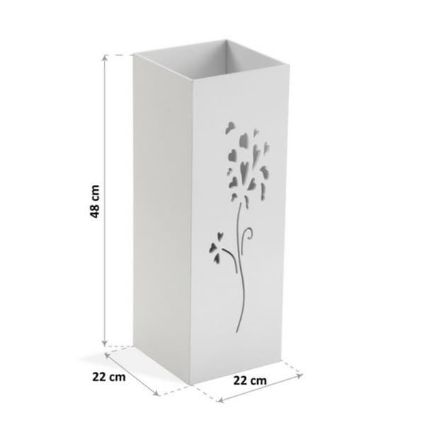Paraplyställ Virágok Trä MDF (16,8 x 48 x 16,8 cm) (22 x 48 x 22 cm) - Naturlig
