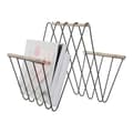 Miniatyrbild 3 av 3: Tidningsställ DKD Home Decor 8424001814008 41 x 31 x 36 cm Svart Järn Trä MDF
