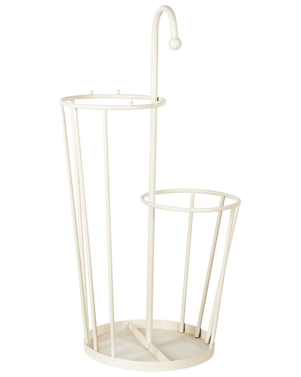 Paraplystativ Lysebeige Metall Jern Stue Entre