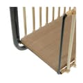 Miniatyrbillede 2 af 3: Tidsskriftholder Versa Metal Harpiks Træ MDF 12 x 68 x 32 cm Moderne