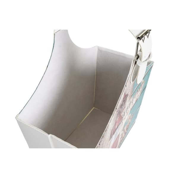 Tidningsställ DKD Home Decor 40 x 18 x 41 cm Multicolour Papp Medelhavs (2 antal)