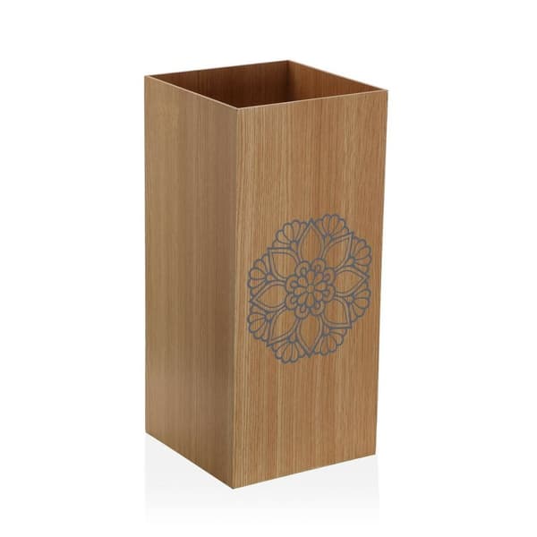 Paraplystativ Versa Mandala Brun Træ MDF (22 x 48 x 22 cm)
