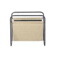 Pikkukuva 3 / 3: Lehtiteline DKD Home Decor 39 x 26 x 36 cm Luonnollinen Musta Metalli