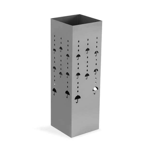Paraplystativ Versa Sølvfarvet Paraply 15,5 x 49 x 15,5 cm