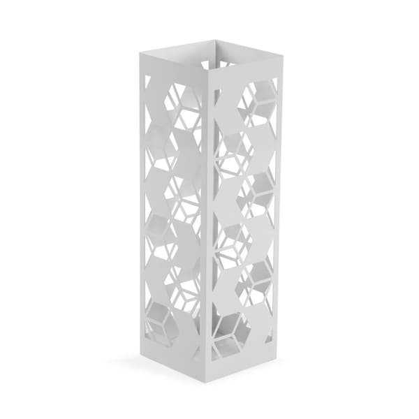 Paraplyställ Versa Vit 15,5 x 49 x 15,5 cm