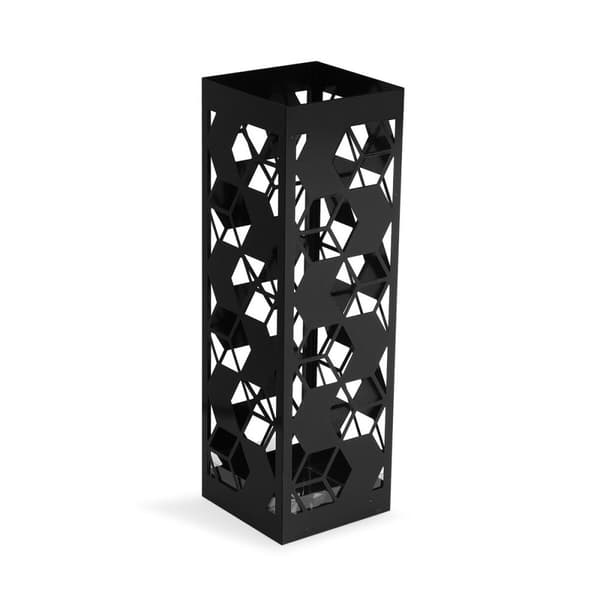 Paraplyställ Versa Svart 15,5 x 49 x 15,5 cm