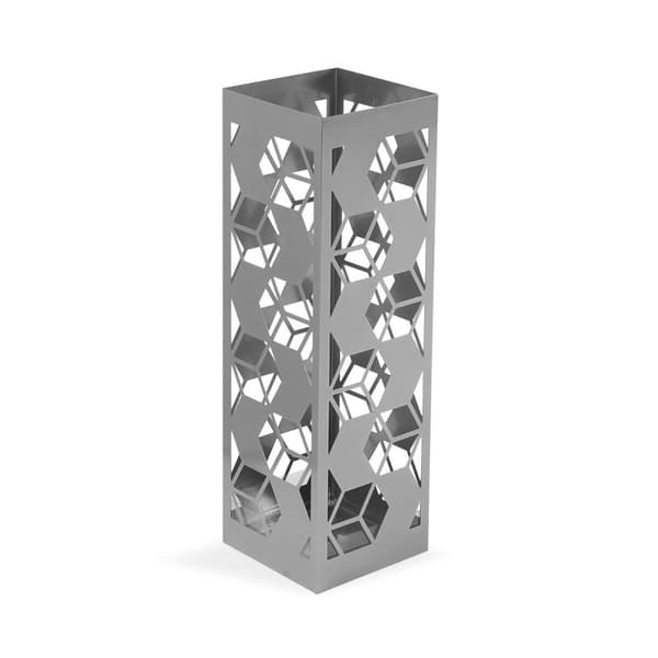 Paraplyställ Versa Silvrig 15,5 x 49 x 15,5 cm
