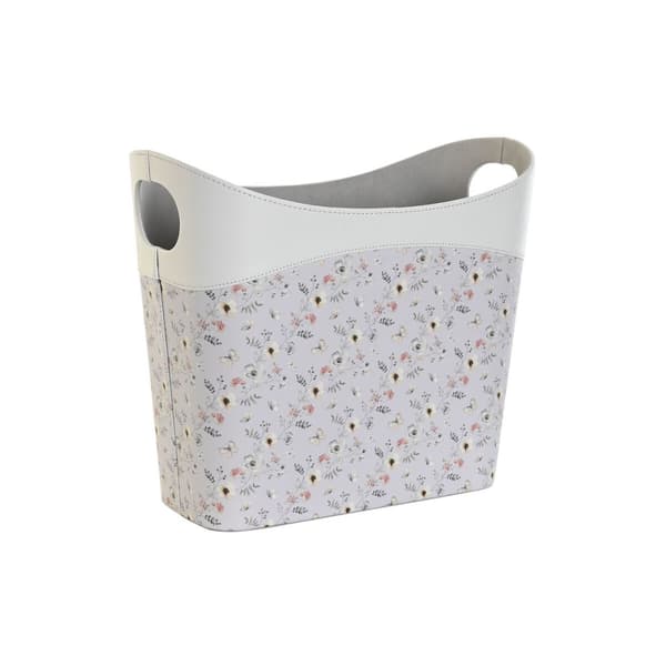 Tidningsställ DKD Home Decor Blå Vit Grå Ljusrosa Polyuretan PVC 39 x 21 x 34 cm (2 antal)