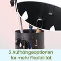 Miniatyrbillede 4 af 5: Paraply Box - Round - Metal