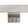 Miniatyrbillede 3 af 5: Fjernbetjening holder DKD Home Decor Grå Lysegrå Mørkegrå Polyuretan 30 x 0,5 x 90 cm