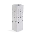 Miniatyrbillede 1 af 2: Paraplystativ Versa Hvid 15,5 x 49 x 15,5 cm
