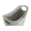 Miniatyrbillede 2 af 3: Tidsskriftholder DKD Home Decor Hvid Grå Syren Lyserød Polyuretan 39 x 21 x 34 cm (2 enheder)