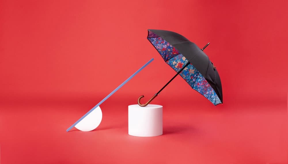 Blommor umbrella saatenvarjo