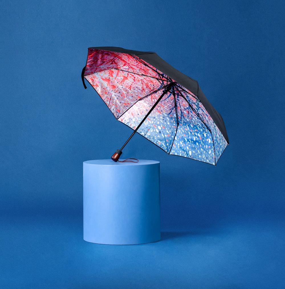 Paraply med gaveaeske Just Another Winter Umbrella