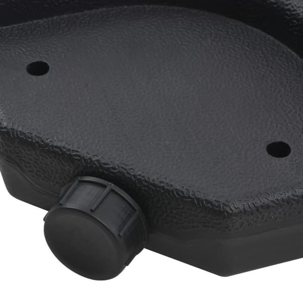 vidaXL haveparasol m. transportabel fod sandfarvet