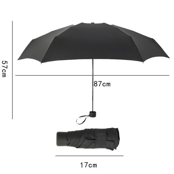 Skyddande Paraply mot Regn och Sol