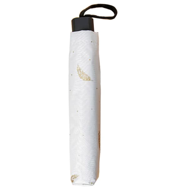 Praktiskt Hållbart Paraply med Fjäder Motiv