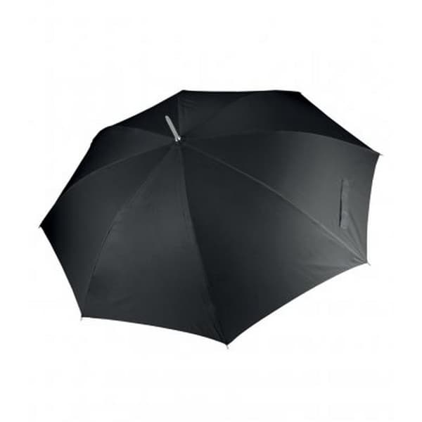 Kimood Automatisk åbning Transparent Dome paraply Black One Size