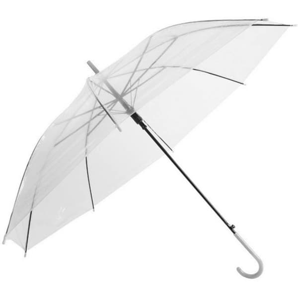 Bullet 23in Kate Transparent Automatic Umbrella (Pack Of 2)