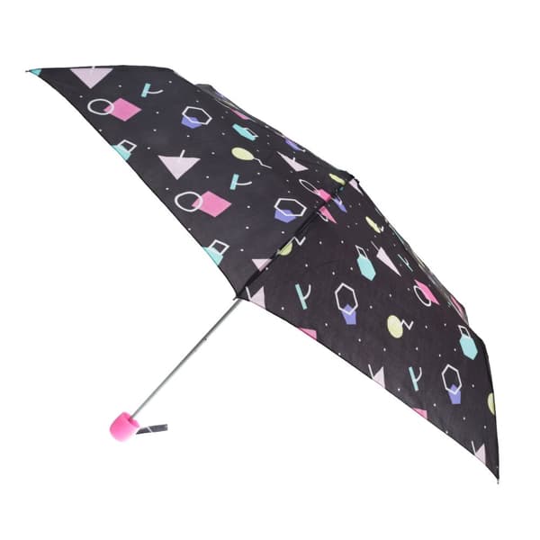 X-brella Womens/Ladies Compact Retro Colour Print Umbrella